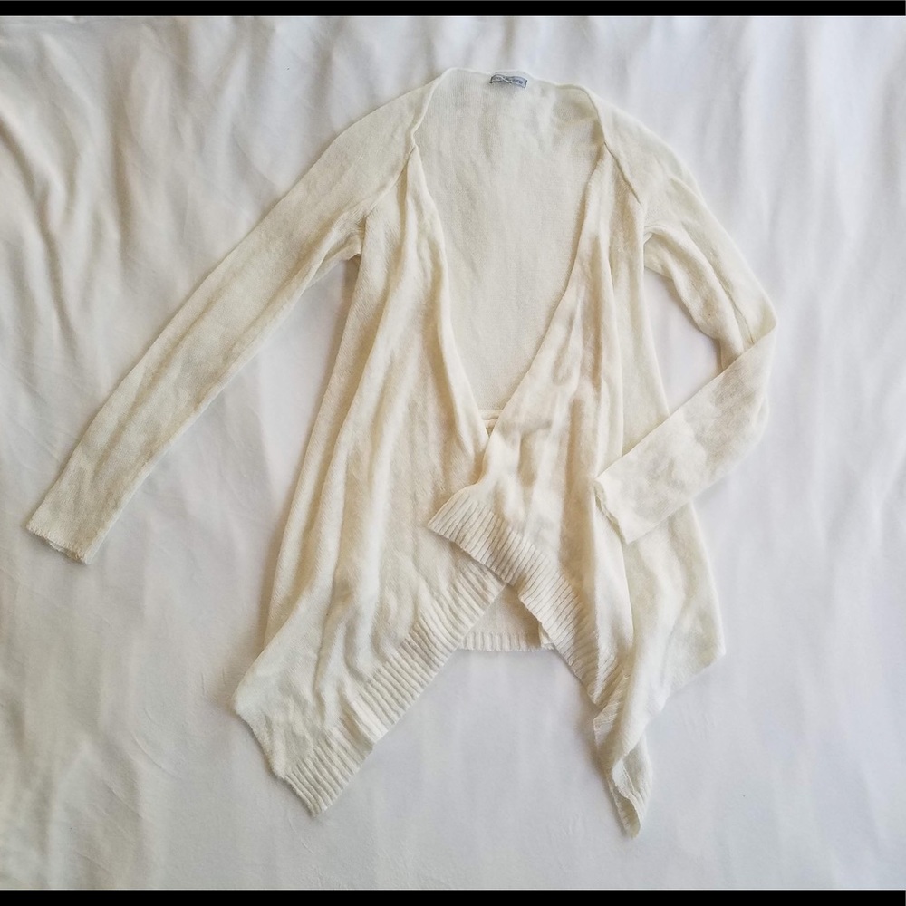 Cream cardigan